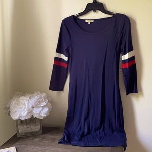 Bodycon 3/4 sleeve dress